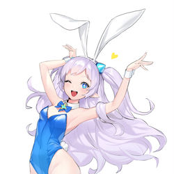 This is a pixiv picture whose title is バニバニ.