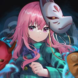 This is a pixiv picture whose title is 秦こころ.
