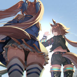 This is a pixiv picture whose title is うまうまうま.