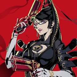 This is a pixiv picture whose title is Bayonetta 123ベヨネッタ.