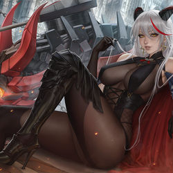 This is a pixiv picture whose title is Agir (Azur Lane).