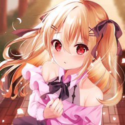 This is a pixiv picture whose title is 「もう帰っちゃうんですか…？」.