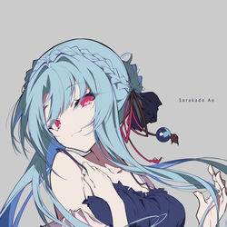 This is a pixiv picture whose title is 蒼.
