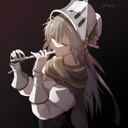 This is a pixiv picture whose title is 远牙.