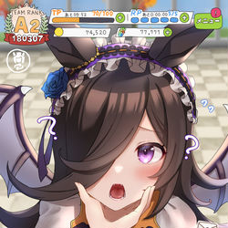 This is a pixiv picture whose title is 牙も付けてるの？少し見せて.