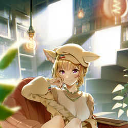 This is a pixiv picture whose title is ポルカ新衣装.