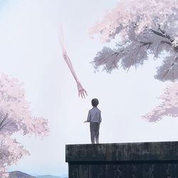 This is a pixiv picture whose title is 無題.
