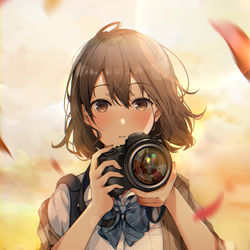 This is a pixiv picture whose title is 惹かれ合う.