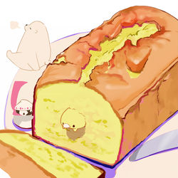 This is a pixiv picture whose title is パウンドケーキ.