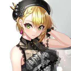 This is a pixiv picture whose title is 宮本フレデリカ.