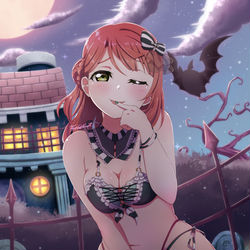 This is a pixiv picture whose title is Maze Town歩夢.