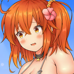 This is a pixiv picture whose title is 超むちむちぐだ子と海デート。.
