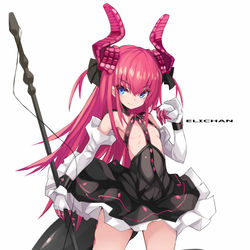 This is a pixiv picture whose title is 赤ランサーちゃん！.