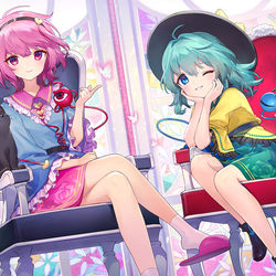 This is a pixiv picture whose title is さとこい.