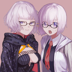 This is a pixiv picture whose title is 👓.