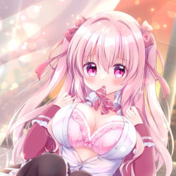 This is a pixiv picture whose title is 『これでいいですか…？』.