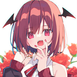 This is a pixiv picture whose title is 歯.