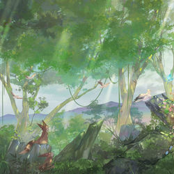 This is a pixiv picture whose title is City of Winds and Idylls.