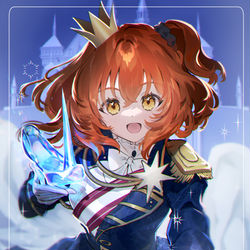 This is a pixiv picture whose title is 🎃👑.