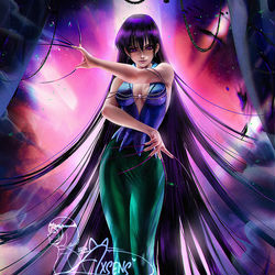 This is a pixiv picture whose title is ミストレス9 / Mistress 9.