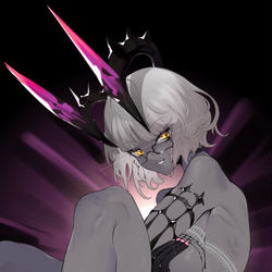 This is a pixiv picture whose title is 😈⚔️.