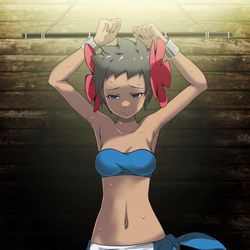 This is a pixiv picture whose title is フヨウ拘束.