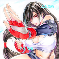 This is a pixiv picture whose title is ファイナルファンタジー VII 　 ティファ　　FF7.