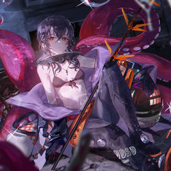 This is a pixiv picture whose title is 初尘.
