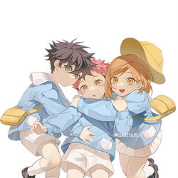 This is a pixiv picture whose title is 三小只.