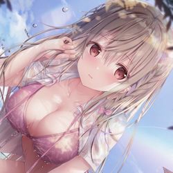 This is a pixiv picture whose title is 学園祭.