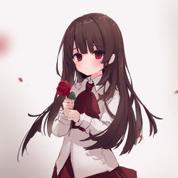 This is a pixiv picture whose title is 🌹.