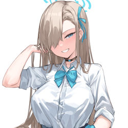 This is a pixiv picture whose title is Asuna.