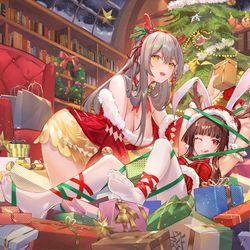 This is a pixiv picture whose title is Happy Night.