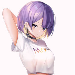 This is a pixiv picture whose title is Moona.