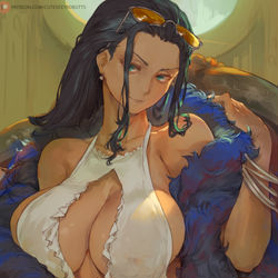 This is a pixiv picture whose title is nico robin / ニコ・ロビン.