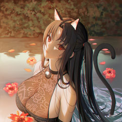 This is a pixiv picture whose title is flower shower.