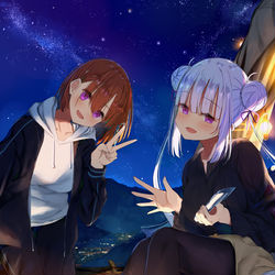 This is a pixiv picture whose title is 無題.