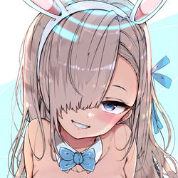 This is a pixiv picture whose title is バニーアスナ.