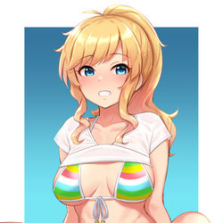 This is a pixiv picture whose title is 大槻唯ちゃ～！.