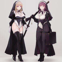 This is a pixiv picture whose title is Sisters.