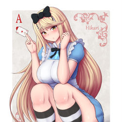 This is a pixiv picture whose title is ヒカリちゃん.