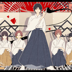 This is a pixiv picture whose title is 一筆奏上、天下御免！.