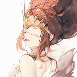 This is a pixiv picture whose title is 富.