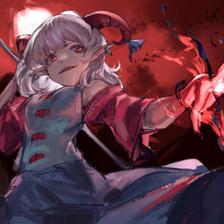 This is a pixiv picture whose title is 饕餮.