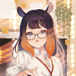 This is a pixiv picture whose title is Ninomae Busina'nis.