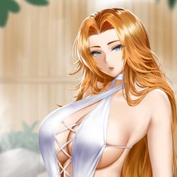 This is a pixiv picture whose title is 松本乱菊.