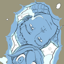 This is a pixiv picture whose title is 冬の表紙を描きました。.