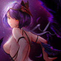 This is a pixiv picture whose title is 九条裟羅.