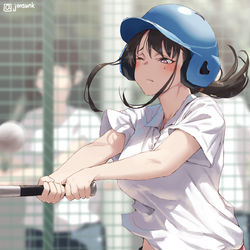 This is a pixiv picture whose title is ボールが前に飛ばない先生.