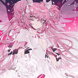 This is a pixiv picture whose title is 🎀.